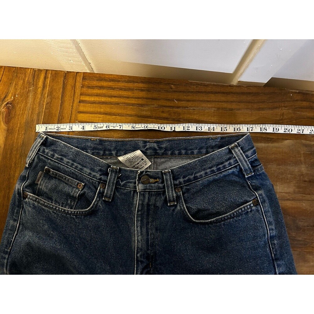 Carhartt Traditional Straight Leg Jeans Men’s 34x32 Blue Jeans - Picture 6 of 8